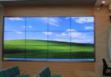 上蔡液晶拼接屏的另类用法。